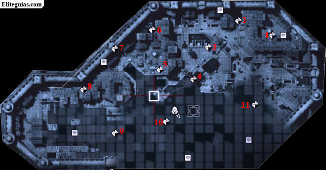 Mapa Arsenal - Fragmentos de datos
