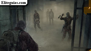 zombis en el pasillo con veneno
