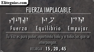 Fuerza implacable