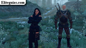 Yennefer y Geralt