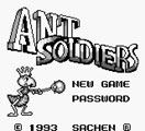 Ant Soldiers