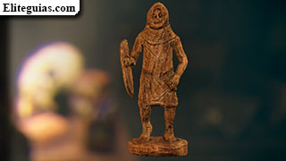 Estatuilla de caballero