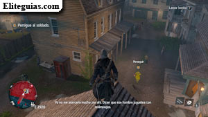 perseguir al soldado