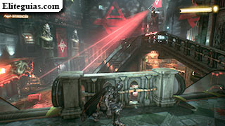 enfrentamiento contra el Caballero de Arkham