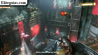 enfrentamiento contra el Caballero de Arkham