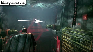enfrentamiento contra el Caballero de Arkham