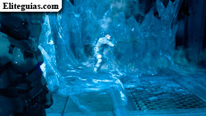 V&iacute;ctima en el hielo