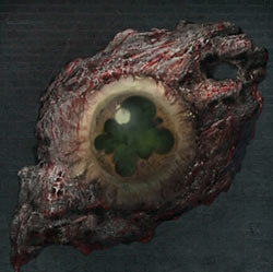 Ojo de cazador borracho de sangre