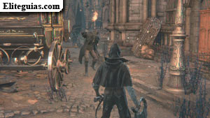 primer enemigo en Yharnam