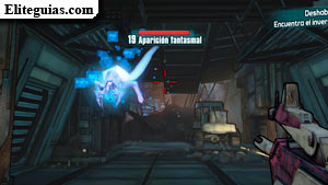 aparición fantasmal