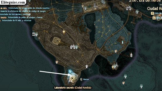 Laboratorio secreto (Ciudad Hundida)