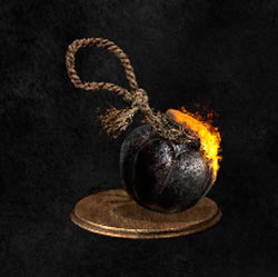 Bomba inc. negra de cuerda