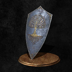 Escudo de emblema árbol espiritual