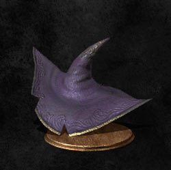 Sombrero de bruja negra