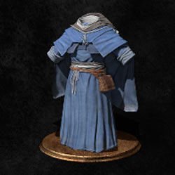 Túnica azul de clérigo