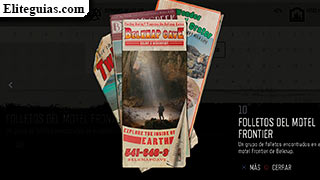 Folletos del motel Frontier