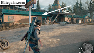 Folletos del motel Frontier