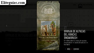 Granja de alpacas del rancho Snowbrush