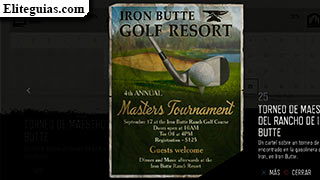 Torneo de maestros del rancho de Iron Butte
