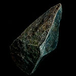 Fragmento de piedra afilada