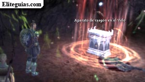 aparato de rasg&oacute;n en el Velo