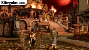 Llegando a Fuerte Drakon