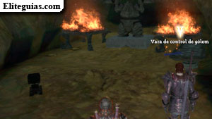 Vara de control de g&oacute;lem