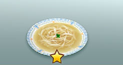 Sopa de marisco sabrosa