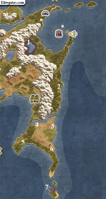 Explorando el continente del Noreste
