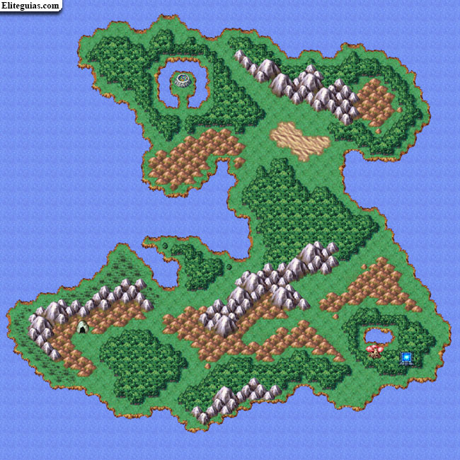 Mapa del mundo de las Hadas