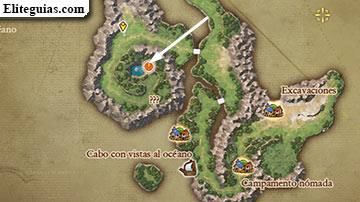regi&oacute;n del Campamento n&oacute;mada