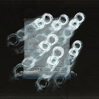Anillos de luz espectral