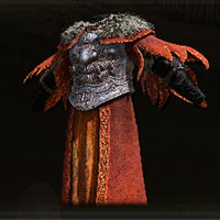 Armadura de monje ígneo