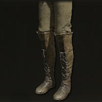 Botas altas de hojaseca