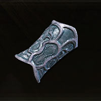 Brazaletes de plata cer&uacute;lea