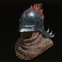 Casco de caballero del Drag&oacute;n