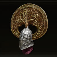 Casco de la caballera real