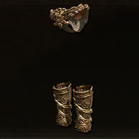 Conjunto inferior de oro