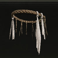 Diadema de cuero