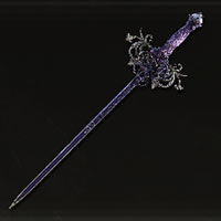 Espada morada de Santa Trina