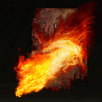 Fuego de drag&oacute;n