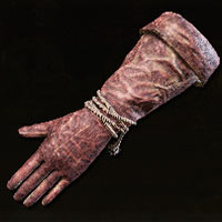 Guantes largos de asesino de augurios