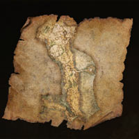 Mapa: Liurnia, este