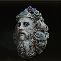 Máscara de piedra refulgente de Lazuli
