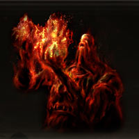 Recuerdo del gigante de fuego