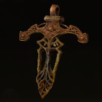 Talism&aacute;n de espada ritual