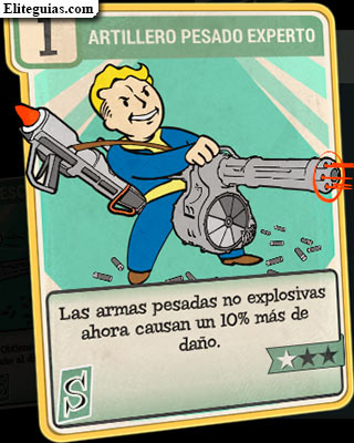 Artillero pesado experto