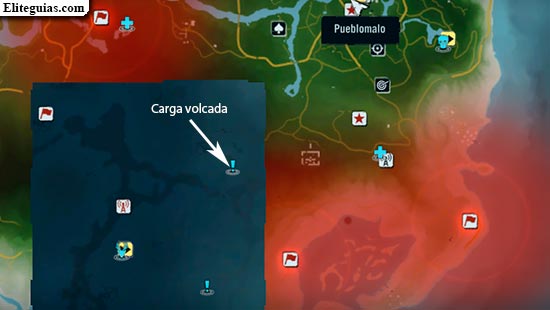 Carga volcada