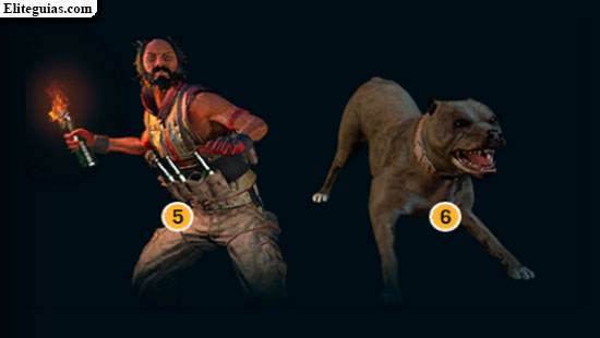 Lanzadores de Molotov & Perros de ataque
