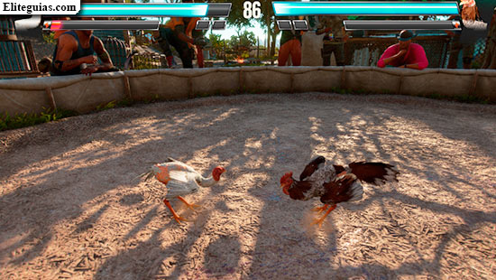 Peleas de gallos